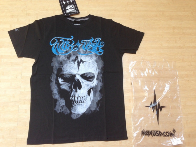 WAX Skater Surfwear Wax Actionwear WaxUSA Shirt! Designershirt Skull Totenkopf