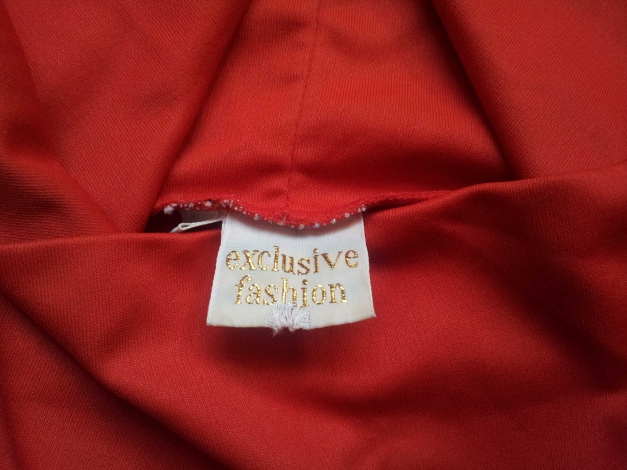 Rollkragen Tanktop in leuchtenden rot, Größe 46/48 von exclusive fashion, Sommertop