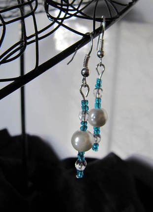OHRSCHMUCK Handmade NEU GLASPERLEN DIY HÄNGER FISHERHAKEN