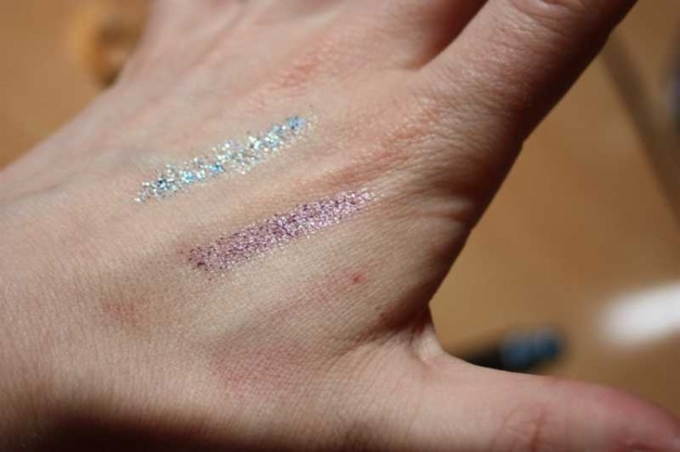 Lippenstift lila glitzer