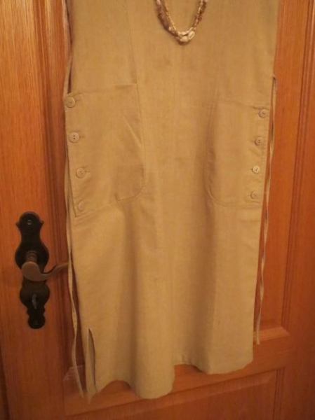 Sommerkleid,Leinen,neu