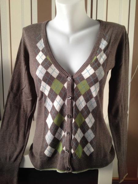 Esprit by Edc Strickjacke Gr M Taupe