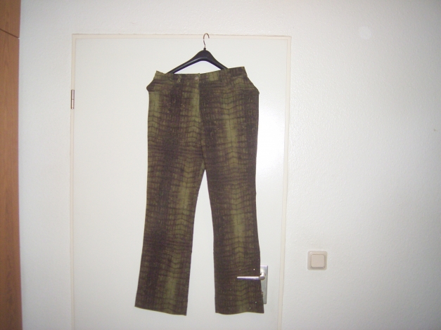 ausgefallene Stoffhose Factlehalf Gr.44 