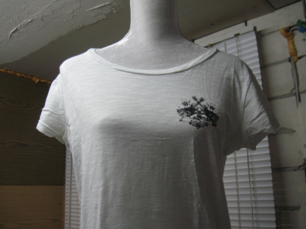 *** Shirt ~ Rückendruck ~ Gitarre ***