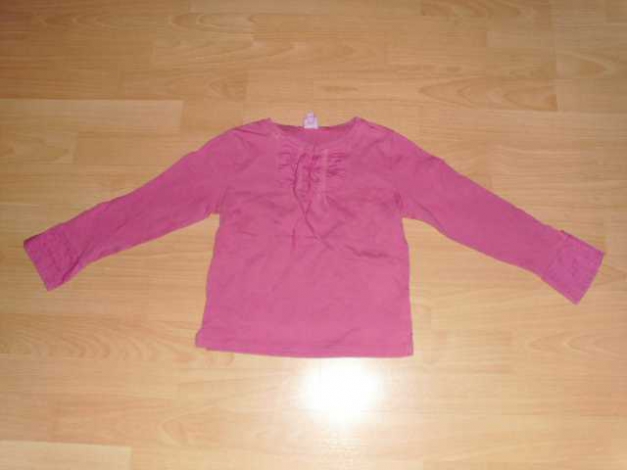 Langarmshirt von Tik & Tak, rosa, Gr. 116 