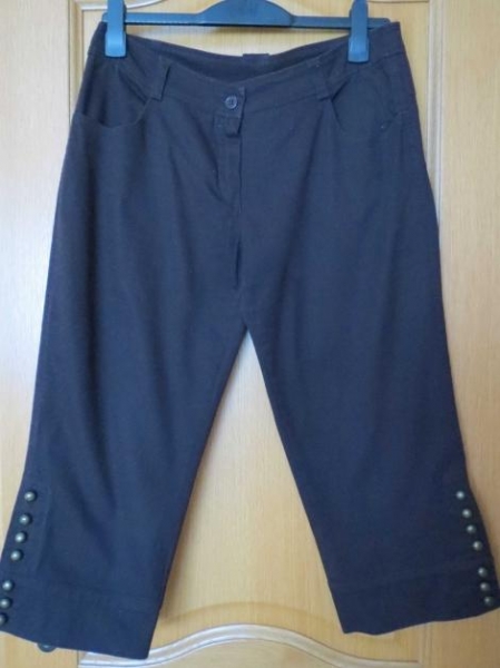 7/8 Hose/Stiefelhose,braun