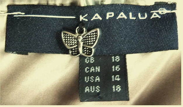 Kapalua - Mantel - Trenchcoat - Mit flauschigem Kragen - Gr. 44