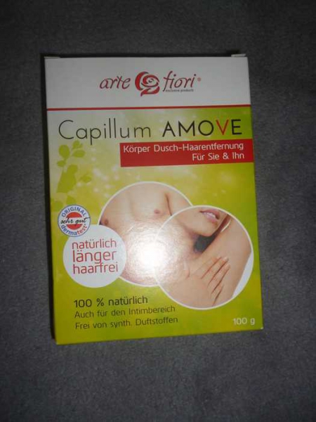 Capillum Amove Haarentfernung Enthaarungscreme für Sie & Ihn 100g