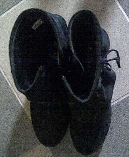 Velourleder-Keilstiefeletten wedges Gr. 39