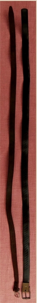 2 Damen-Gürtel - 95 cm Länge , 1 x Krokodilleder / 1 x Kunstleder