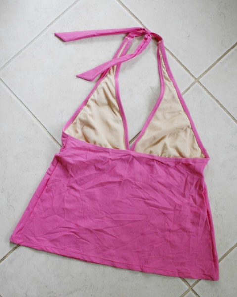 Neckholder Top Pink