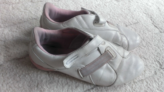 weiß rosa Sportschuhe / Turnschuhe Gr. 37