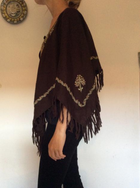 Birger et Mikkelsen Poncho Grösse S neuwertig 