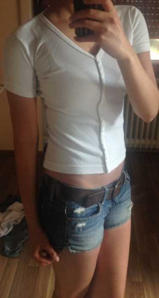 shirt mit knopfleiste 