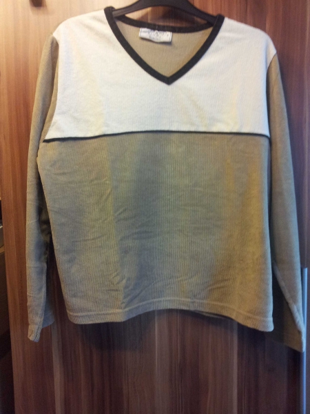Pullover von Orsay in ocka braun und crème Größe M