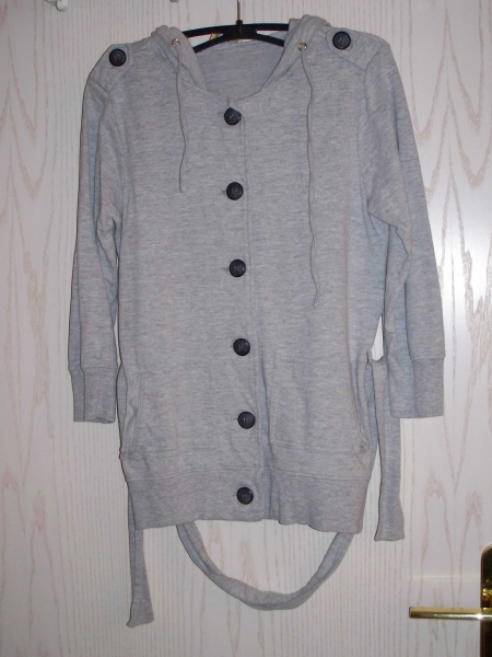 Y.O.U.// Sportliche graue Sweatjacke Gr. 32/ 34