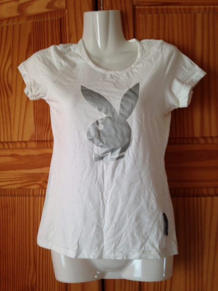 Playboy , Playsical, Tshirt, weiss
