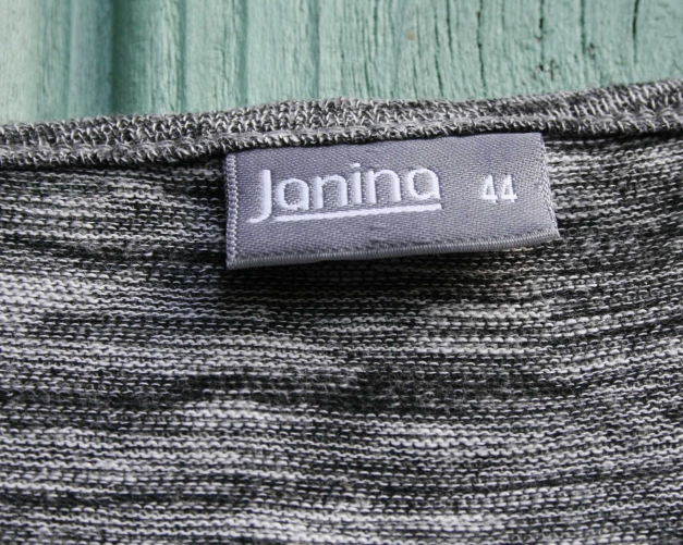 Longshirt graumeliert