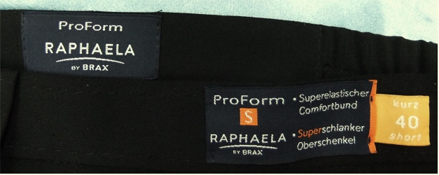 Brax Raphaela Bundfalten-Damen-Hose Proform - schwarz - Größe 40