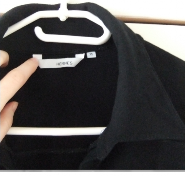 Sexy Polo Longshirt von H&M  in Gr. XS