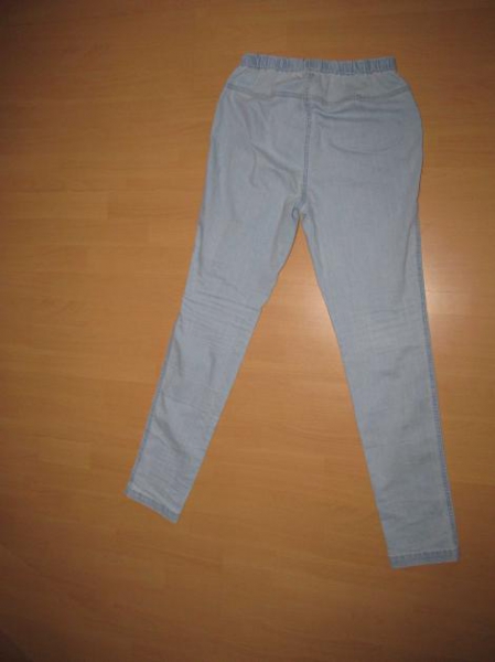 hellblaue Jeggings