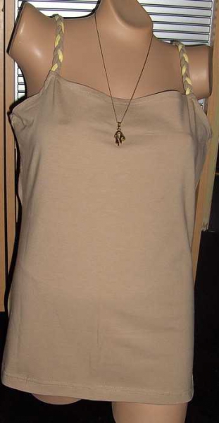 Top Beige / Gelb