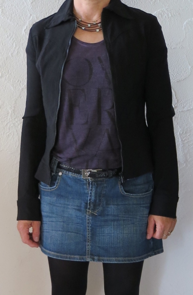 Schicke Jacke in schwarz