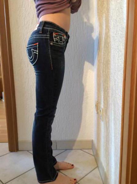 True Religion Brand Jeans Grösse 146-152 blau