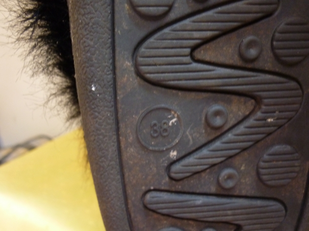 Moonboots - Yeti - Fell - Stiefel schwarz , Gr. 38/39