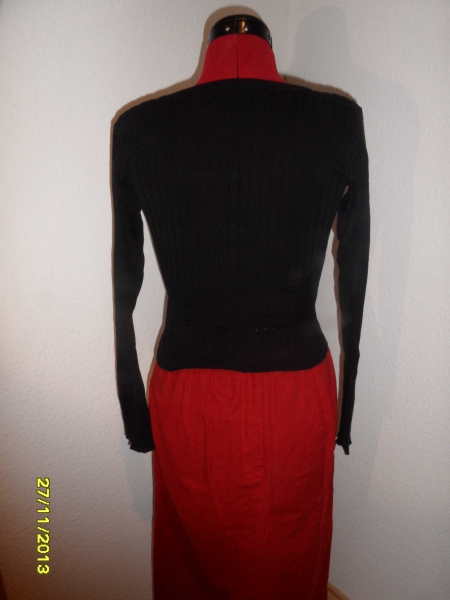 süßer langarm Strickpulli, kurz, Gr. M von Impuls