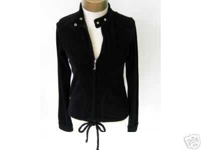 Juicy Couture Luxus Fottee Jacke schwarz P = XS ( 32 - 34 )