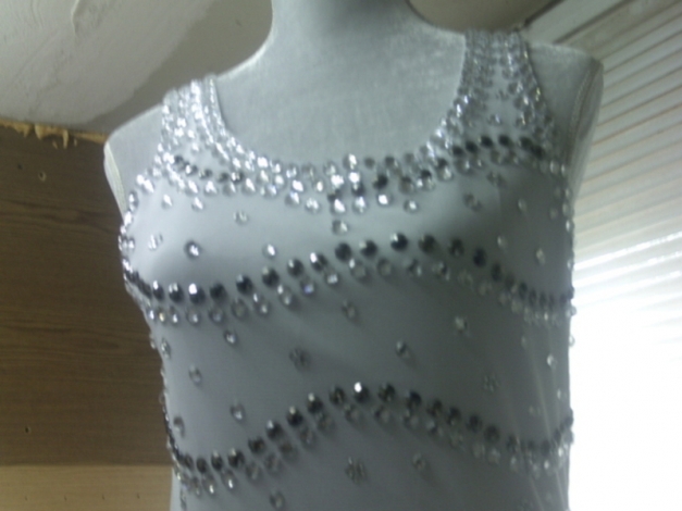*** NEU ~ Luxus ~ Minikleid ~ Longshirt ~ Strass ~ Netz *** 