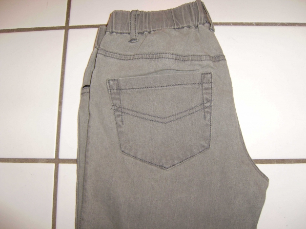Leichte Jeggings Treggings grau/grün/oliv Gr. 36, NEU