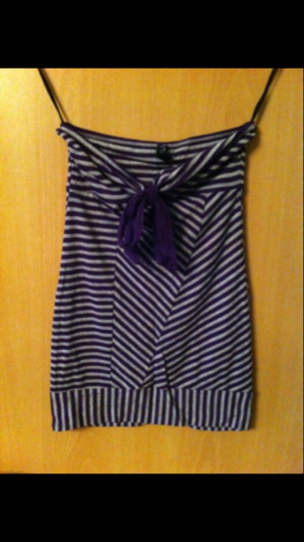gestreiftes Tubetop