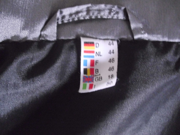 Damen Steppjacke Metallicgrau Gr. 44 NEU