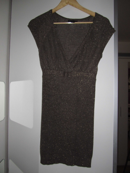 Glitzer-Longtop von Mango