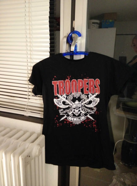 Band-Shirt Girlie Troopers Berlin