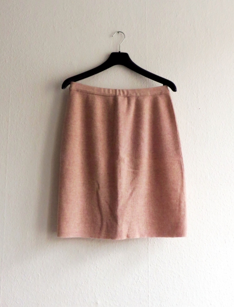 Pastellrosa Bleistiftrock Gr. 40 42 44 M Betty Barclay meliert knielang highwaist