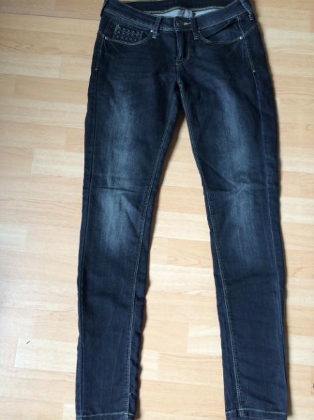 Jeans schwarz grau