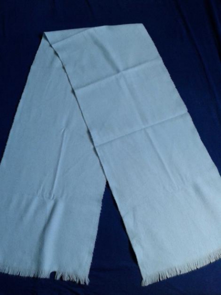 Blauer Schal
