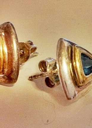 Schöne Ohrringe aus echte Silber