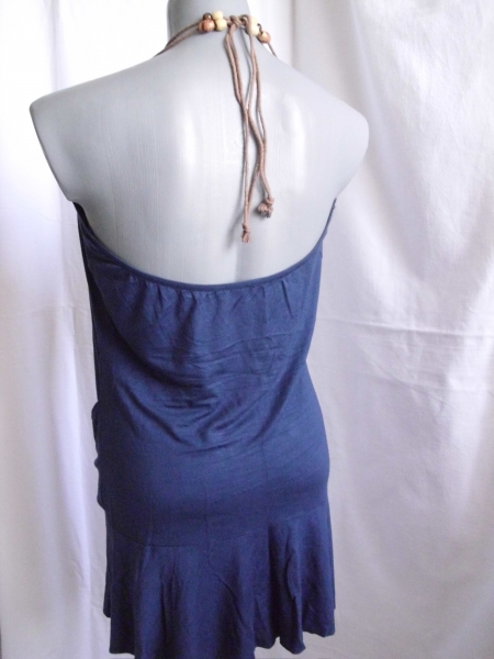 Neckholder Top / Minikleid mit tiefen Ausschnitt Gr. M