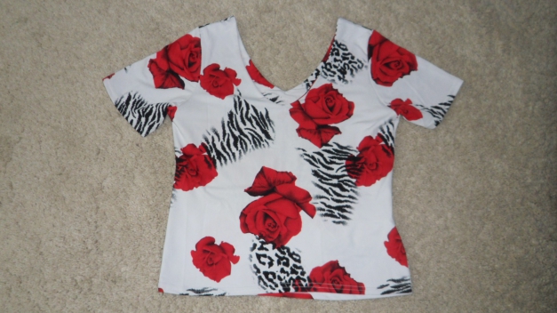 Rosenshir - Sretchshirt - Shrt im Rose - Design - 3 - M - Top- Zustand