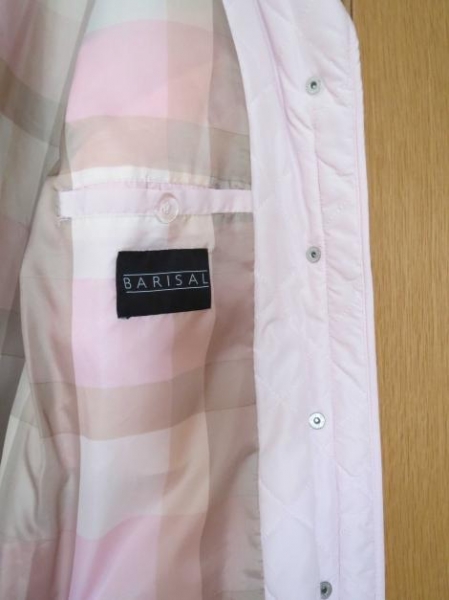 Jacke, Steppjacke, Gr.42/M, hellrosa, neu