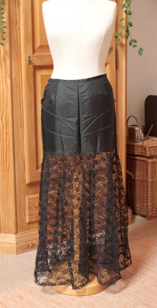 Neovictorianischer Wickelrock, Unikat, Gothic