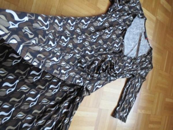 Kleid, Wickeloptik, Gr.44/L, neu