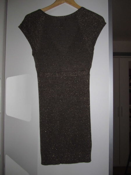 Glitzer-Longtop von Mango