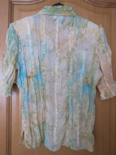 Bluse, Crash Optik, Gr. 40/42/M