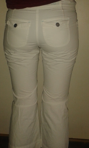 Sommer Capri Hose Esprit Weiß edc