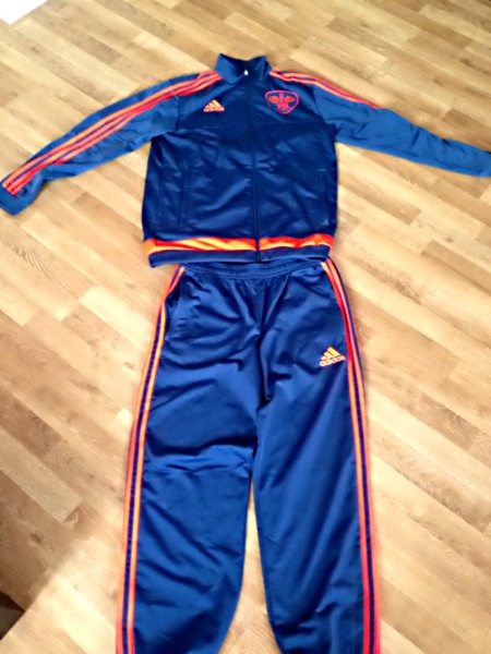 Adidas Trainingsanzug TIRO 15 blau L DFB Pokalfinale adidas | Condivo 16 | Trainingsanzug Kinder | blau